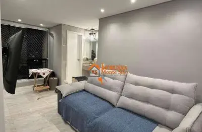 Apartamento com 2 dormitórios à venda, 42 m² por r$ 480.000,00 - vila rosália - guarulhos/sp