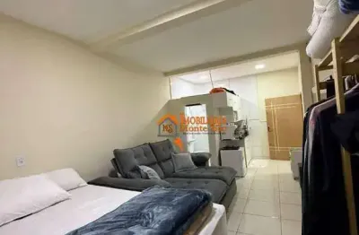 Casa com 1 dormitório para alugar, 40 m² por r$ 840,00/mês - jardim palmira - guarulhos/sp
