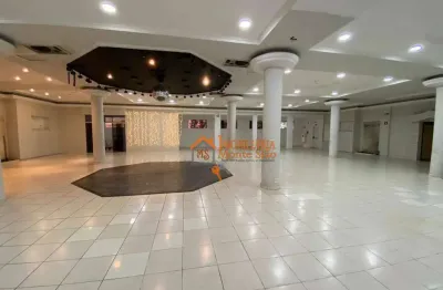 Salão, 930 m² - venda por r$ 3.900.000,00 ou aluguel por r$ 18.000,00/mês - vila augusta - guarulhos/sp