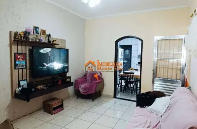 Sobrado com 2 dormitórios para alugar, 250 m² por r$ 2.230,00/mês - vila rio de janeiro - guarulhos/sp