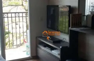 Apartamento com 2 dormitórios à venda, 51 m² por r$ 405.000,00 - vila augusta - guarulhos/sp