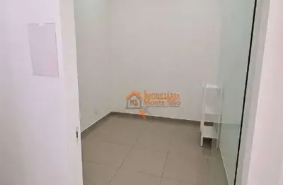 Sala para alugar, 38 m² por r$ 2.240,00/mês - vila augusta - guarulhos/sp
