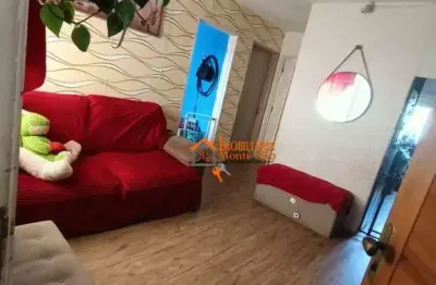 Apartamento com 2 dormitórios à venda, 53 m² por r$ 170.000,00 - vila sadokim - guarulhos/sp