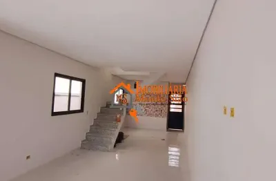 Sobrado com 3 dormitórios à venda, 100 m² por r$ 700.000,00 - parque flamengo - guarulhos/sp