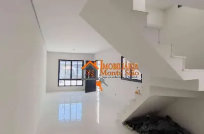 Sobrado com 3 dormitórios à venda, 100 m² por r$ 700.000,00 - parque flamengo - guarulhos/sp