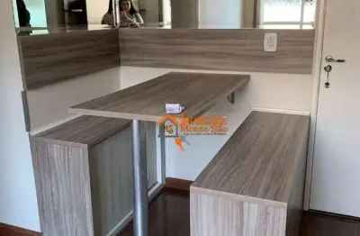 Apartamento com 2 dormitórios para alugar por r$ 2.405,00/mês - centro - guarulhos/sp