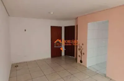 Casa com 2 dormitórios para alugar, 70 m² por r$ 1.530,00/mês - jardim almeida prado - guarulhos/sp