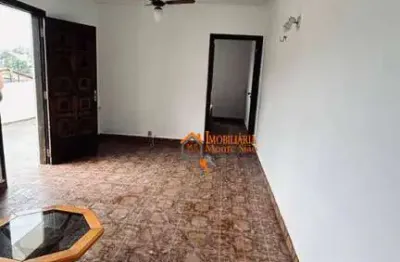 Casa com 2 dormitórios para alugar, 90 m² por r$ 1.600,00/mês - jardim são joão - guarulhos/sp