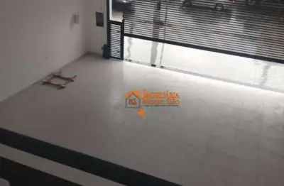 Salão para alugar, 210 m² por r$ 8.000,00/mês - jardim presidente dutra - guarulhos/sp