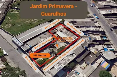Terreno à venda, 515 m² por r$ 700.000,00 - parque primavera - guarulhos/sp