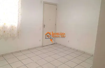 Apartamento com 2 dormitórios à venda, 53 m² por r$ 190.000,00 - vila alzira - guarulhos/sp