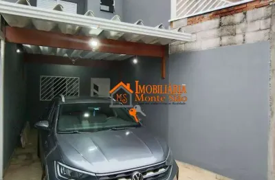 Sobrado com 3 dormitórios à venda, 180 m² por r$ 600.000,00 - jardim bela vista - guarulhos/sp