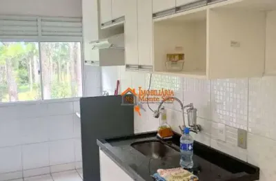 Apartamento com 2 dormitórios à venda, 53 m² por r$ 159.500,00 - vila sadokim - guarulhos/sp