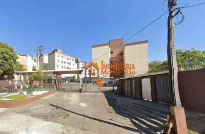 Apartamento com 2 dormitórios à venda, 44 m² por r$ 150.000,00 - jardim guilhermino - guarulhos/sp