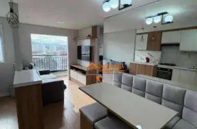 Apartamento com 2 dormitórios à venda, 42 m² por r$ 426.000,00 - vila galvão - guarulhos/sp