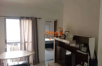 Apartamento com 1 dormitório para alugar, 48 m² - picanco - guarulhos/sp