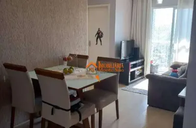 Apartamento com 2 dormitórios à venda, 52 m² por r$ 320.000,00 - jardim capri - guarulhos/sp