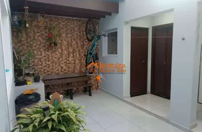 Sobrado com 3 dormitórios à venda, 106 m² por r$ 724.000,00 - vila galvão - guarulhos/sp