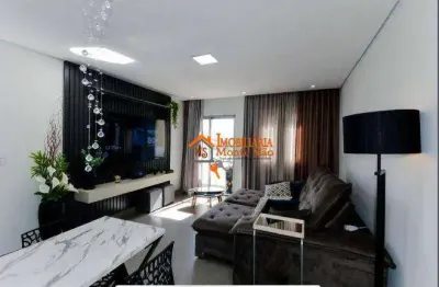 Apartamento com 2 dormitórios à venda, 75 m² por r$ 422.000,00 - centro - guarulhos/sp