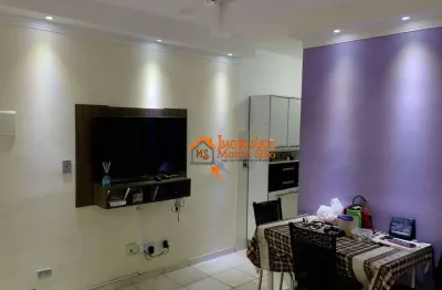 Apartamento com 2 dormitórios à venda, 53 m² por r$ 155.000,00 - vila sadokim - guarulhos/sp