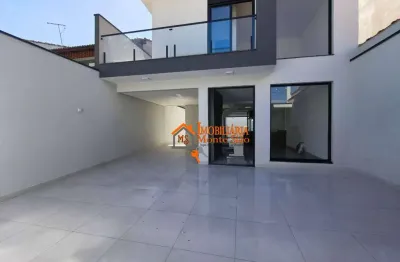 Sobrado com 3 dormitórios à venda, 150 m² por r$ 1.250.000,00 - carmela iii - guarulhos/sp