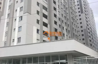 Apartamento com 2 dormitórios à venda, 36 m² por r$ 153.688 - vila das bandeiras - guarulhos/sp