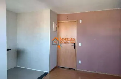 Apartamento com 2 dormitórios à venda, 44 m² por r$ 362.000,00 - vila barros - guarulhos/sp
