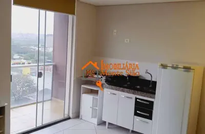 Studio com 1 dormitório à venda, 36 m² por r$ 430.000,00 - vila augusta - guarulhos/sp