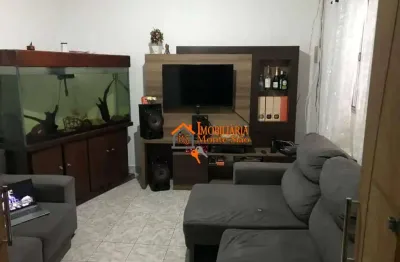 Sobrado com 3 dormitórios à venda, 360 m² por r$ 830.000,00 - parque continental ii - guarulhos/sp