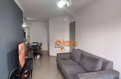 Apartamento com 3 dormitórios à venda, 92 m² por r$ 550.000,00 - vila rosália - guarulhos/sp