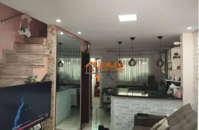 Sobrado com 2 dormitórios à venda, 52 m² por r$ 437.000,00 - residencial parque cumbica - guarulhos/sp