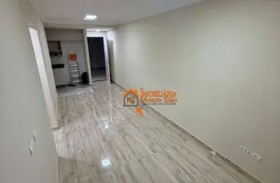 Apartamento com 2 dormitórios à venda, 56 m² por r$ 352.000,00 - jardim do papai - guarulhos/sp