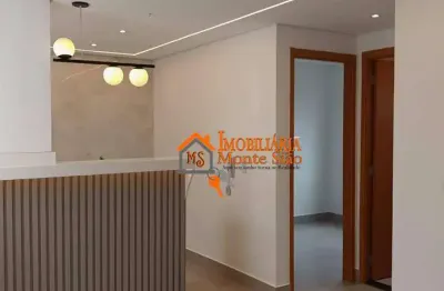 Apartamento com 2 dormitórios à venda, 40 m² por r$ 250.000,00 - jardim nova cidade - guarulhos/sp