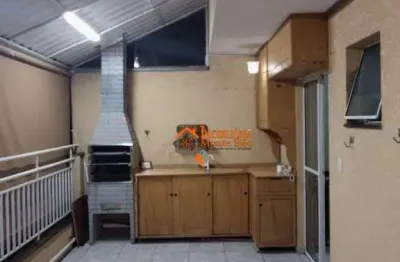 Apartamento duplex com 3 dormitórios à venda, 94 m² por r$ 341.000,00 - jardim presidente dutra - guarulhos/sp