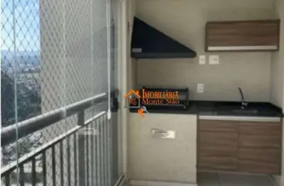 Apartamento com 2 dormitórios à venda, 65 m² por r$ 650.000,00 - jardim flor da montanha - guarulhos/sp