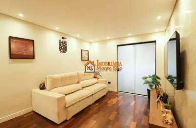 Sobrado com 3 dormitórios à venda, 100 m² por r$ 640.000,00 - picanço - guarulhos/sp