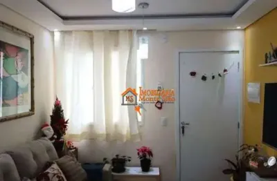 Apartamento com 2 dormitórios à venda, 37 m² por r$ 245.000,00 - jardim albertina - guarulhos/sp