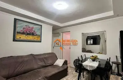 Apartamento com 2 dormitórios à venda, 54 m² por r$ 200.000,00 - jardim santo expedito - guarulhos/sp