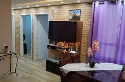 Apartamento com 2 dormitórios à venda, 48 m² por r$ 320.000,00 - jardim são domingos - guarulhos/sp