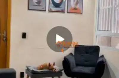 Apartamento com 2 dormitórios à venda, 43 m² por r$ 213.000,00 - pimentas - guarulhos/sp