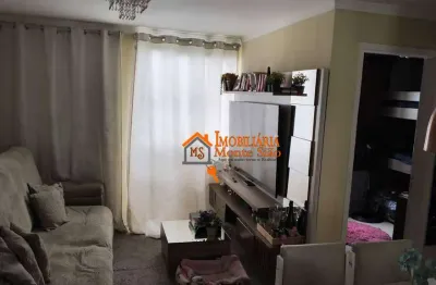 Apartamento com 2 dormitórios à venda, 48 m² por r$ 235.000,00 - jardim são luis - guarulhos/sp