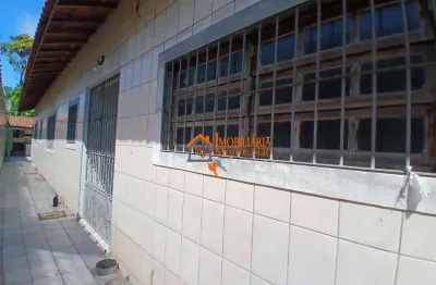 Casa com 2 dormitórios à venda, 220 m² por r$ 485.000,00 - maracanã - praia grande/sp