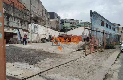 Terreno para alugar, 890 m² por r$ 14.000,00/mês - vila flórida - guarulhos/sp