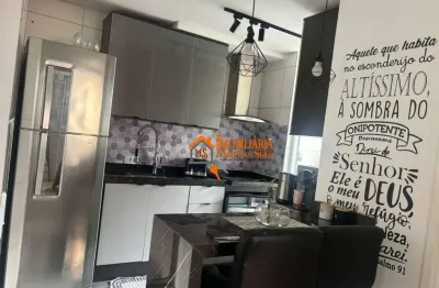 Apartamento com 2 dormitórios à venda, 48 m² por r$ 240.000,00 - jardim são domingos - guarulhos/sp