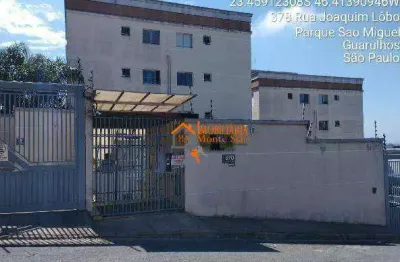 Apartamento com 2 dormitórios à venda por r$ 168.888,29 - parque são miguel - guarulhos/sp