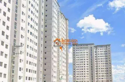 Apartamento com 2 dormitórios à venda, 42 m² por r$ 128.776 - vila nova bonsucesso - guarulhos/sp