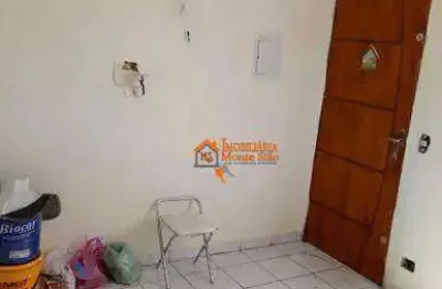 Apartamento com 2 dormitórios à venda, 45 m² por r$ 116.600 - sítio são francisco - guarulhos/sp