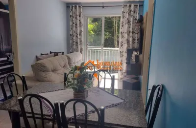 Apartamento com 3 dormitórios à venda, 51 m² por r$ 280.000,00 - jardim são domingos - guarulhos/sp