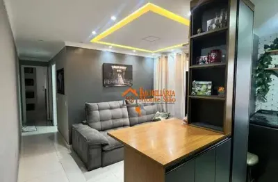 Apartamento com 2 dormitórios à venda, 43 m² por r$ 349.900,00 - cocaia - guarulhos/sp