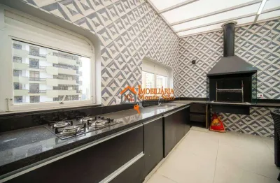 Cobertura com 4 dormitórios à venda, 234 m² por r$ 2.500.000,00 - anália franco - são paulo/sp